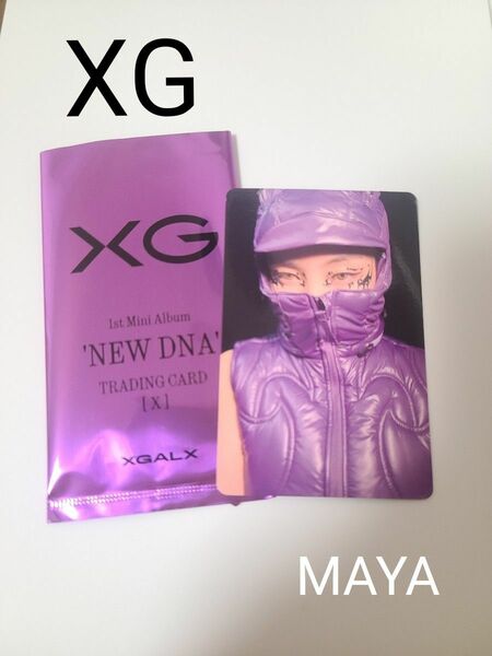 XG NEW DNA 特典トレカ　マヤ