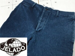 JELADO VINTAGE COLLECTION 刺し子 マレーヒルショーツ ジェラード ショートパンツ ショーツ パンツ インディゴ