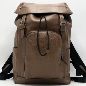 1円〜【未使用に近い状態】COACH コーチ ヘンリーバックパック リュックサック 大容量 メンズ ビジネス用バッグ 通勤 