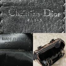 ①【コレクター品】クリスチャン ディオール Christian Dior ミニハンドバッグ D金具 ハラコ_画像10