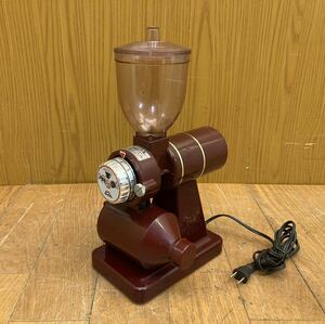 ★動作品★Kalita ナイスカットミル　レッド　KH-100　Nice Cut Mill 電動コーヒーミル　★SR(M711)