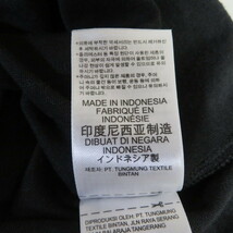 古着 メンズS adidas originals/アディダス オリジナルス Tシャツ 半袖 スポーツMIX カジュアル ブラック BR4997_画像8