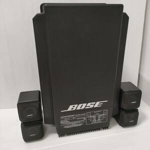 [G0502②]BOSE 501Z スピーカーシステム サブウーファー キューブスピーカー セット　/現状品/音出確認済/ボーズ/SPEAKER SYSTEM