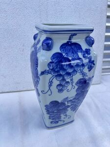 ◆古織　陶器製　花器　花瓶◆B-274
