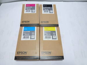 エプソンインク　4色セット Mサイズ 純正 EPSON 　インク ICM54MS　ICBK54MS　ICY54M　ICC54M 