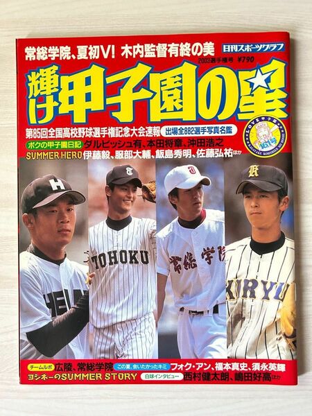 日刊スポーツグラフ　輝け甲子園の星　2003選手権号