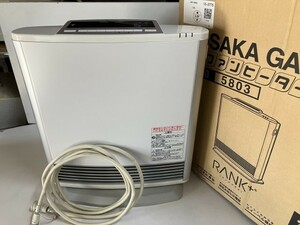 ⑳u464◆Rinnai リンナイ◆ガスファンヒーター 暖房器具 RC-L4001NP-1 (N)140-5803 ホワイト/白 都市ガス 11年10月製 美品 動作品 箱付