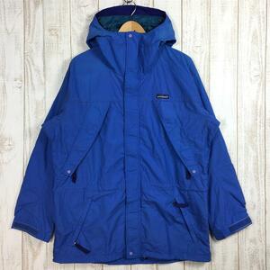 MENs M パタゴニア 1994 ガイドシェル Guide Shell マウンテンパーカー ジャケット フーディ 雪なしタグ ヘロンブルー 希少カ