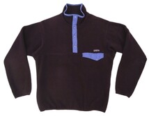 90s ビンテージ patagonia ジャマイカ JAMAICA製 NAVY スナップT フリース R パタゴニア VINTAGE レトロ camp シンチラ outdoor アメリカ_画像6