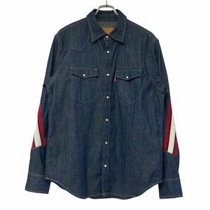 FACETASM×LEVI'S ファセッタズム×リーバイス デニムシャツ トップス インディゴ Lサイズ