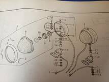 HONDA CB750F1-P パーツリスト 2版 国内仕様　白バイ_画像5