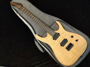 定価52万 フルオーダー LEF Custom Guitars Black Machine style エレキギター メタル Fender Gibson raptor6 skerversen