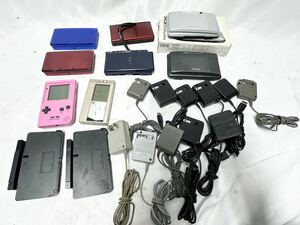 任天堂 Nintendo 3DS LL WAP-002 /USG-001/MGB-001/NTR-001/など/Nintendo ACアダプター まとめて　ジャンク扱い