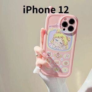 セーラームーン iPhone 12ケース ガラケー風 スマホケース 月野うさぎ