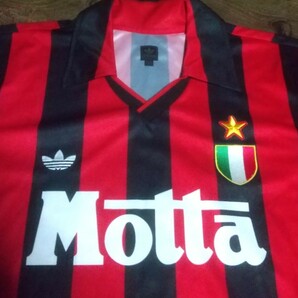 値下げ交渉 2004年 ACミラン 92-93 復刻ユニフォーム adidas originals Lサイズ 検/1992 ACM MILAN REISSUE SHIRT SCUDETTO VAN BASTEN Y2K