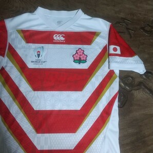 [値下げ交渉] RWC2019 ジャパン レプリカファーストジャージ Lサイズ 検) RUGBY WORLD CUP JAPAN JERSEY ラグビー ワールドカップ 日本代表