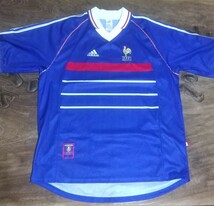 値下げ交渉 1998年 ワールドカップ優勝 フランス代表 【NO STAR】adidas 検)FIFA WC 98 WORLD CUP CHAMPIONS FRANCE ZIDANE HENRY ジダン_画像2