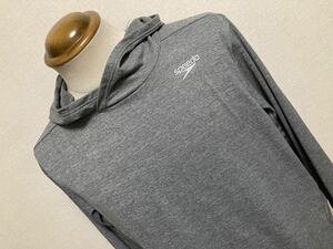  новый товар скорость / Descente тренировка одежда верхняя одежда 2 надеты комплект L размер Parker . половина Zip серый такой же ткань обычная цена 2.2 десять тысяч иен степени 