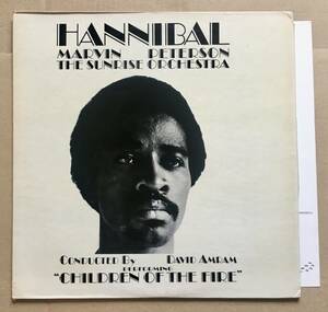 LP★Hannibal Marvin Peterson / Children Of The Fire オリジナル盤 美盤 1974年 Sunrise Records 1944 SpiritualJazz 名盤
