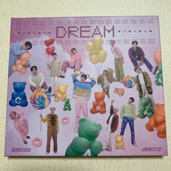 SEVENTEEN JAPAN 1ST EP 「DREAM」 初回限定盤C CD SEVENTEEN