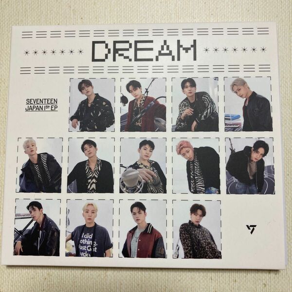 初回盤D SEVENTEEN CD /DREAM 22/11/9発売 【オリコン加盟店】