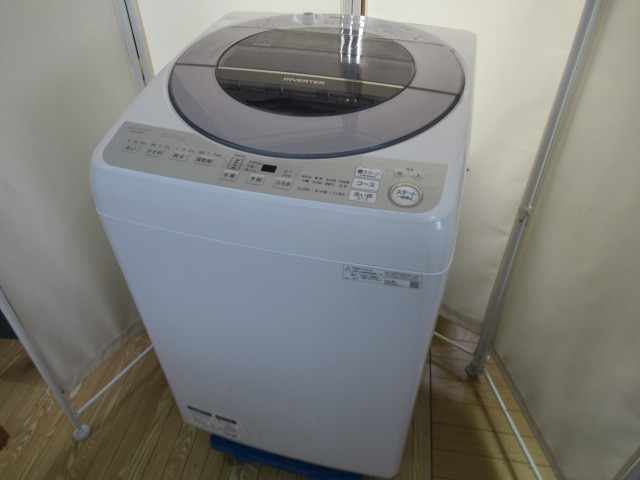 2023年最新】ヤフオク! -シャープ 洗濯機 8kg(洗濯、アイロン)の中古品