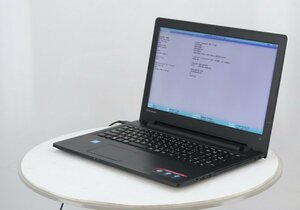 lenovo 80M300D7JP ideapad 300-15IBR　Celeron N3060 1.60GHz 4GB 1000GB■現状品