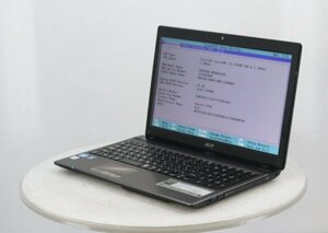 acer Aspire 5750-H54E/K -　Core i5 2410M 2.30GHz 4GB 640GB■現状品