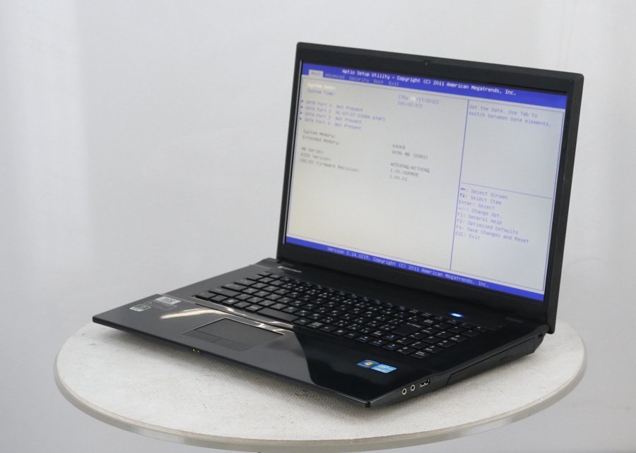 ゲーミング 17インチFHD液晶 mouse 型番W370ET GTX660M i7 3632qm