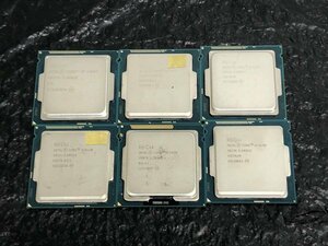 intel - CPU 計6枚セット まとめ売り i5-3470 i3-4350T 4160 4150■現状品