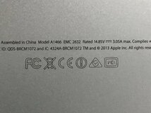 Apple MacBook Air Mid2013 A1466 macOS　Core i5 1.30GHz 4GB 128GB(SSD)■1週間保証_画像4