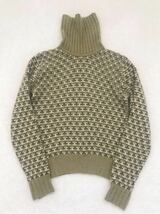 Johnstons cashmere スコットランド製カシミヤセーター size36 カシミアセーター ジョンストンズ_画像1