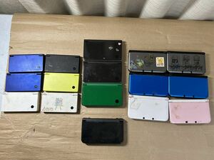 動作未確認 ★ ジャンク品 16点 まとめ売り DSi DSiLL 3DSLL new3DSLL DS 大量 任天堂 ゲーム機 本体 ニンテンドー Nintendo 10506y