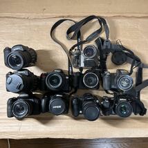ジャンク デジタルカメラ 10台まとめ売り Nikon ニコン COOLPIX 5700 sony DSC-H5 FUJIFILM s5000 OLYMPUS C-1400XL s8600 p90 DSC-F828 等_画像1