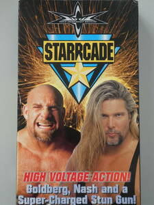 WCW輸入盤ビデオ 　スターケード1999　ゴールドバーグVSケビン・ナッシュ、リック・フレアーVSエリック・ビショフ、バンバンビガロVSホール