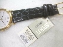 新品日本製メンズセイコースピリットクオーツ腕時計定価22000円　Y433_画像4