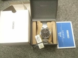  new goods men's Seiko SPIRITSMART solar wristwatch regular price 24000 jpy Y536