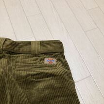 和51★ Dickies nano&co ディッキーズ ナノアンドコー コーデュロイ パンツ ボトムス L メンズ カーキ ナノユニバース brisbane moss_画像4