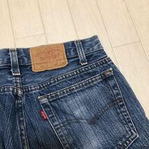 和74★ USA製 Levi's 701-0117 546刻印 リーバイス デニムパンツ ジーンズ ボタンフライ 29 L34 メンズ ブルー_画像3