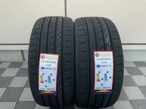 【未使用】2023年製 MINERVA 225/30R20 85W XL RADIAL F105 2本ペア サマータイヤ 夏タイヤ ミネルバ 86,GR86,カムリ,プリウス等に