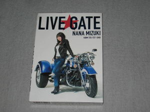 即決■DVD/3枚組「水樹奈々 NANA MIZUKI LIVE GATE」痛みあり/スガシカオ/蒼井翔太/武田真治/クリスハート/谷山紀章■