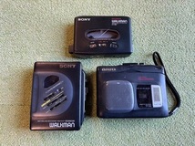 SONY★WM-RX77★WM-EX37★aiwa★TP-510★カセットウォークマン★現状品★_画像1