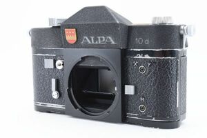 ◆難あり◆ アルパ ALPA 10d ボディ ブラック ALPAマウント フィルムカメラ 現状 #3527