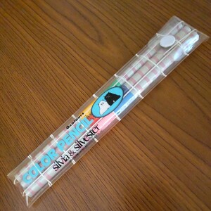  stationery shop stock goods unopened *ko- Lynn [silvia & silvester] color pencil (6 color *3 pcs insertion .)*