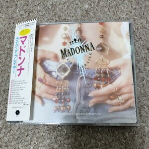 Madonna CD ライク・ア・プレイヤー 初回 香り付きジャケ ステッカー 帯付き 良品