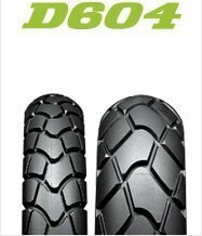 ☆製造年新しい　室内保管　ダンロップ　Buroro D604 　2.75-21 45P　＆　4.60-18 63P　などに