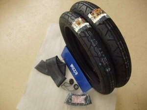 ☆フルセット K300GP 100/90-19 120/90-18 旧CB1100F XJ900 タイヤ