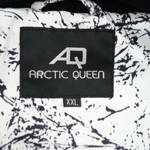 中古 キレイ 2020年頃 ARCTIC QUEEN ホワイト/柄 メンズXXLサイズ スノーボードジャケットウェア アークティック クイーン_画像2