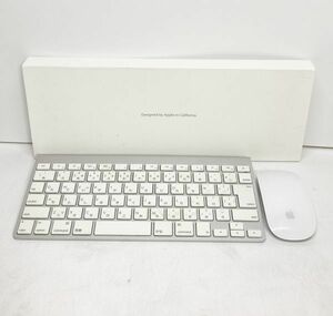 3422/Apple ワイヤレスキーボード JIS配列 + Magic Mouse セット A1314 A1296