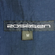 【新品】ロサーセン ナイロンベスト ネイビー 一部メッシュ 撥水 ティー装着可 メンズ M ゴルフウェア Rosasen_画像9